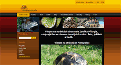 Desktop Screenshot of pikreptiles.cz